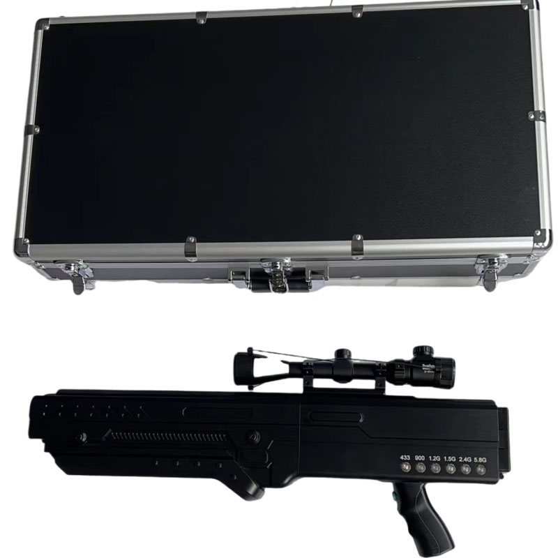  鹤城手持便携式枪型低空防御反制六通道A型