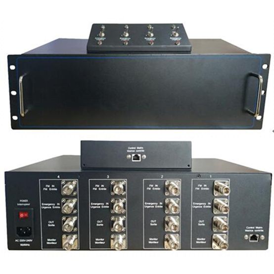  鹤城FM应急广播插播控制器